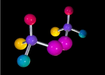 Imagen especular de una molécula